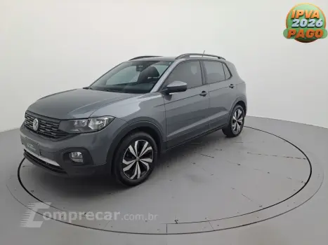 Volkswagen T-CROSS 1.0 200 TSI TOTAL FLEX AUTOMÁTICO 4 portas