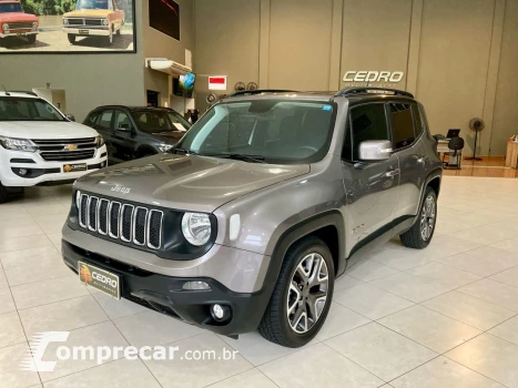 JEEP Renegade 1.8 16V 4P FLEX LONGITUDE AUTOMÁTICO 4 portas