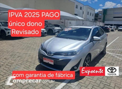 Toyota YARIS 1.5 16V FLEX SEDAN XLS CONNECT MULTIDRIVE 4 portas