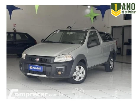 Fiat STRADA 1.4 MPI HARD WORKING CS 8V FLEX 2P MANUAL 2 portas