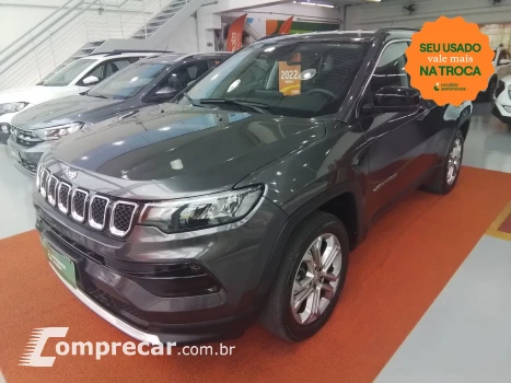 JEEP COMPASS 1.3 T270 TURBO FLEX LONGITUDE AT6 4 portas