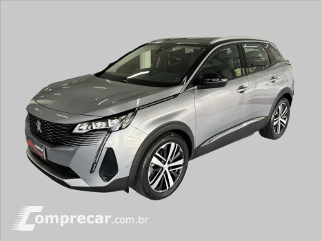 PEUGEOT 3008 1.6 16V THP GASOLINA GRIFFE AUTOMÁTICO 4 portas