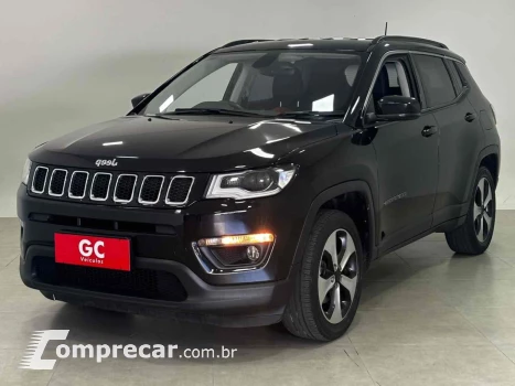 JEEP COMPASS 2.0 16V FLEX LONGITUDE AUTOMÁTICO 4 portas