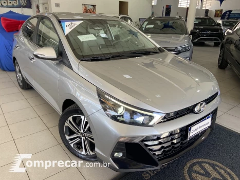 Hyundai HB20S 1.0 TGDI FLEX PLATINUM PLUS AUTOMÁTICO 4 portas