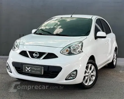 NISSAN MARCH 1.6 SV 16V 4 portas
