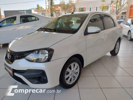 Toyota Etios Sedan 1.5 16V 4P FLEX X PLUS AUTOMÁTICO 4 portas