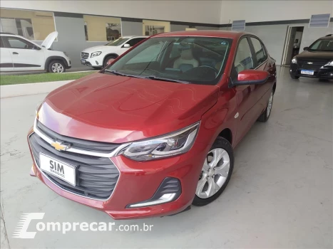 CHEVROLET ONIX 1.0 TURBO FLEX PLUS PREMIER AUTOMÁTICO 4 portas