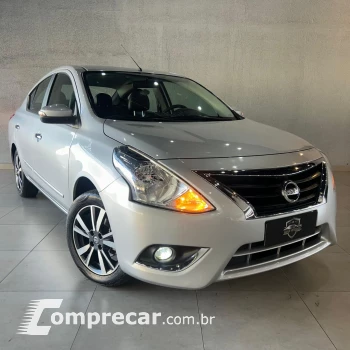 NISSAN VERSA UNIQUE 1.6 16V FlexStart 4p Aut. 4 portas