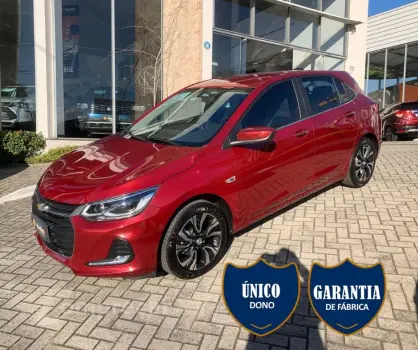CHEVROLET ONIX HATCH PREM. 1.0 12V TB Flex 5p Aut. 4 portas