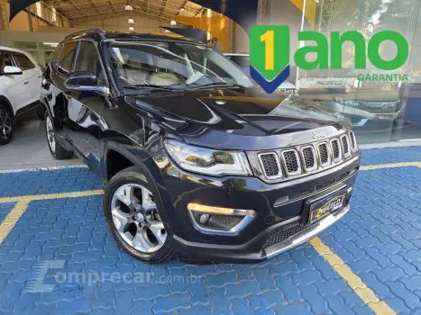 JEEP COMPASS 2.0 16V FLEX LIMITED AUTOMÁTICO 4 portas