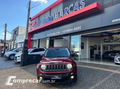 JEEP RENEGADE 1.8 16V FLEX LONGITUDE 4P AUTOMÁTICO 4 portas