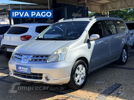 NISSAN GRAND LIVINA 1.8 SL 16V 4 portas