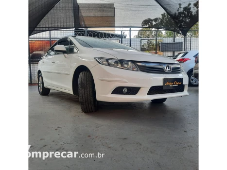 CIVIC 1.8 LXS 16V FLEX 4P AUTOMÁTICO