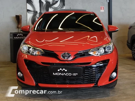 Toyota Yaris Hatch 1.5 16V 4P FLEX XLS MULTIDRIVE AUTOMÁTICO CVT 4 portas