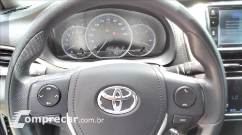 YARIS 1.5 16V FLEX SEDAN XL PLUS CONNECT MULTIDRI