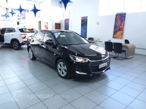 CHEVROLET ONIX 1.0 TURBO FLEX PLUS PREMIER AUTOMÁTICO 4 portas
