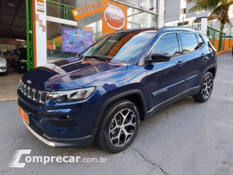 JEEP Compass 1.3 16V 4P FLEX LONGITUDE T270 TURBO AUTOMÁTICO 4 portas