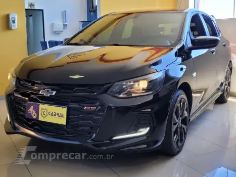 CHEVROLET ONIX HATCH RS 1.0 TB 12V Flex 5p Aut. 4 portas
