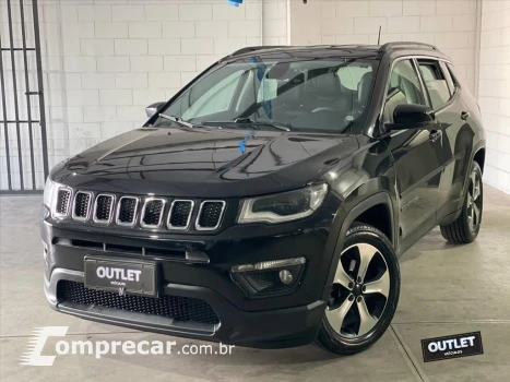 JEEP COMPASS 2.0 16V FLEX LONGITUDE AUTOMÁTICO 4 portas