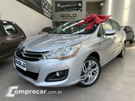 CITROEN C4 LOUNGE 1.6 EXCLUSIVE 16V TURBO GASOLINA 4P AUTOMÁTICO 5 portas