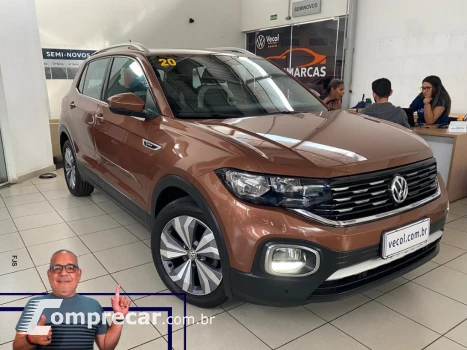 Volkswagen T-Cross 1.4 4P 250 TSI FLEX HIGHLINE AUTOMÁTICO 4 portas