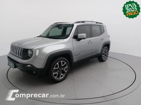 JEEP RENEGADE 1.8 16V FLEX LONGITUDE 4P AUTOMÁTICO 4 portas