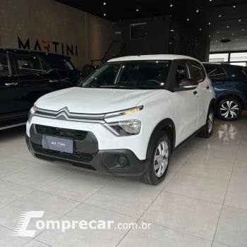 CITROEN C3 Live Pack 1.0 Flex 6V 5p Mec. 4 portas