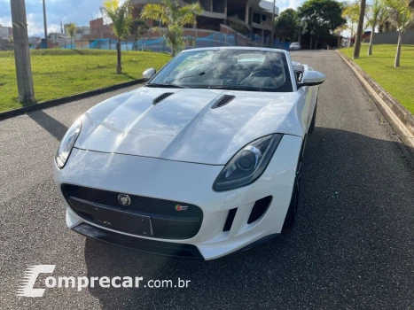 JAGUAR F-TYPE 3.0 S CABRIO SUPERCHARGED V6 24V GASOLINA 2P AUTOMÁTI 4 portas