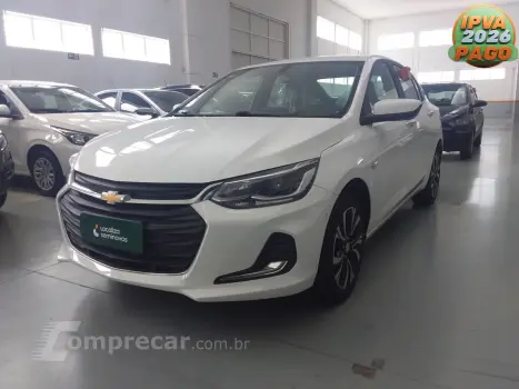 CHEVROLET ONIX 1.0 TURBO FLEX PLUS PREMIER AUTOMÁTICO 4 portas