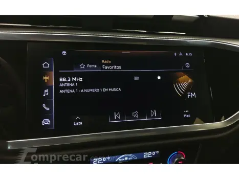 Q3 2.0 40 TFSI GASOLINA SPORTBACK PERFORMANCE BLACK QUATTRO