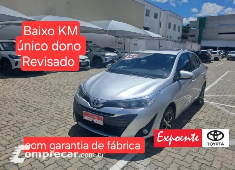 Toyota YARIS 1.5 16V FLEX SEDAN XLS CONNECT MULTIDRIVE 4 portas