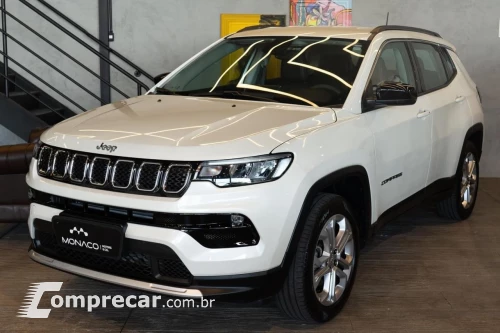 JEEP Compass 1.3 16V 4P FLEX LONGITUDE T270 TURBO AUTOMÁTICO 4 portas