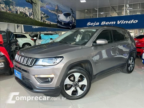 JEEP COMPASS 2.0 16V FLEX LONGITUDE AUTOMÁTICO 4 portas