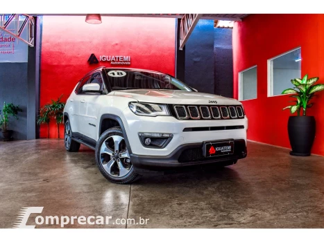 JEEP COMPASS 2.0 16V FLEX LONGITUDE AUTOMÁTICO 4 portas