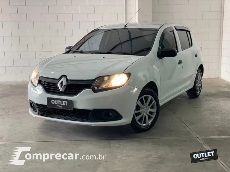 Renault SANDERO 1.0 AUTHENTIQUE 16V FLEX 4P MANUAL 4 portas