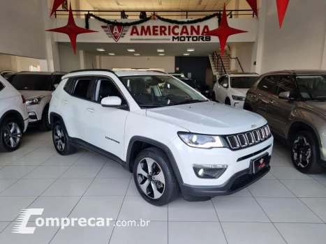 JEEP Compass 2.0 16V 4P LONGITUDE FLEX AUTOMÁTICO 4 portas