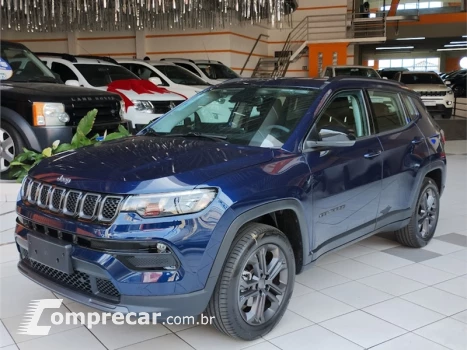 JEEP COMPASS 1.3 T270 TURBO FLEX LONGITUDE AT6 4 portas