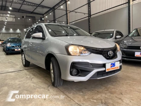 ETIOS HATCH - 1.5 X PLUS 16V 4P AUTOMÁTICO