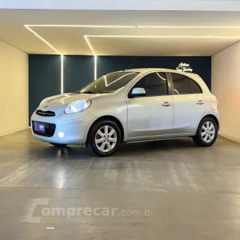 NISSAN MARCH SV 1.6 16V Flex Fuel 4 portas