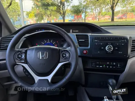 CIVIC 2.0 LXR 16V FLEX 4P AUTOMÁTICO