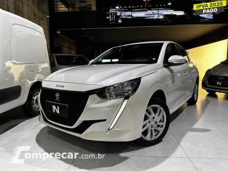 PEUGEOT 208 1.6 16V FLEX ACTIVE AT6 4 portas