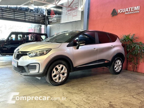 Renault CAPTUR 1.6 16V SCE FLEX LIFE X-TRONIC 4 portas