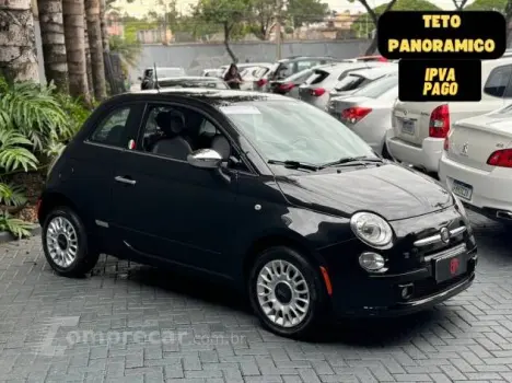 Fiat 500 1.4 Lounge AIR 16V 2 portas