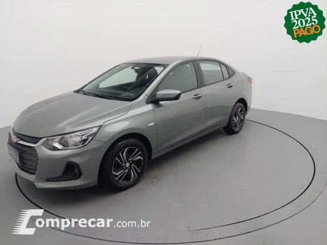 CHEVROLET ONIX 1.0 FLEX PLUS LT MANUAL 4 portas