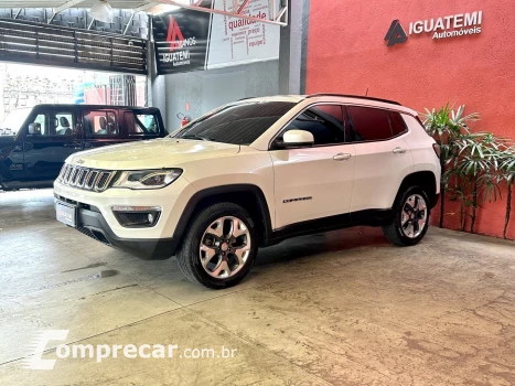 JEEP COMPASS 2.0 16V DIESEL LONGITUDE 4X4 AUTOMÁTICO 4 portas